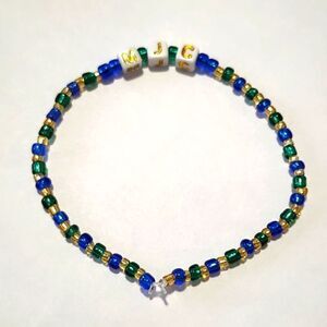 Custom Initial Bead Bracelet